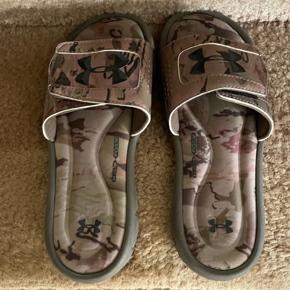 Under Armour Camo Sandals | Poshmark